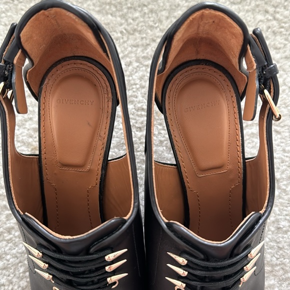 GIVENCHY Black Lace Up Heels - Picture 8 of 16
